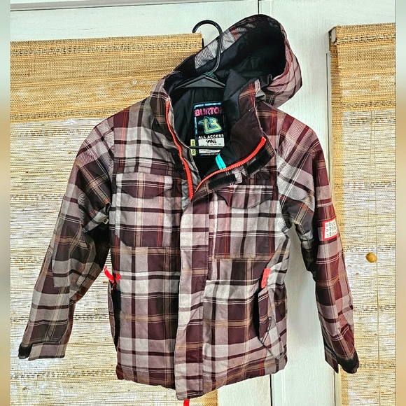 Kids Burton Snowboard Jacket (size small) - Picture 1 of 5